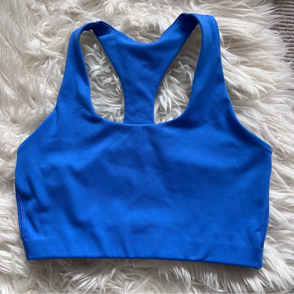 GapFit Sports Bra and Legging Set Blue XS - Picture 2 of 7